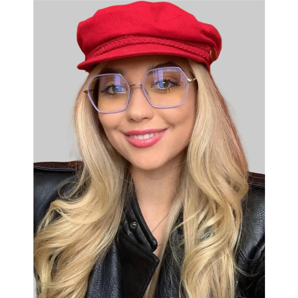 Tom Ford FT TF 5615 078 Blue Light Protection Purple Women`s Eyeglasses Frame
