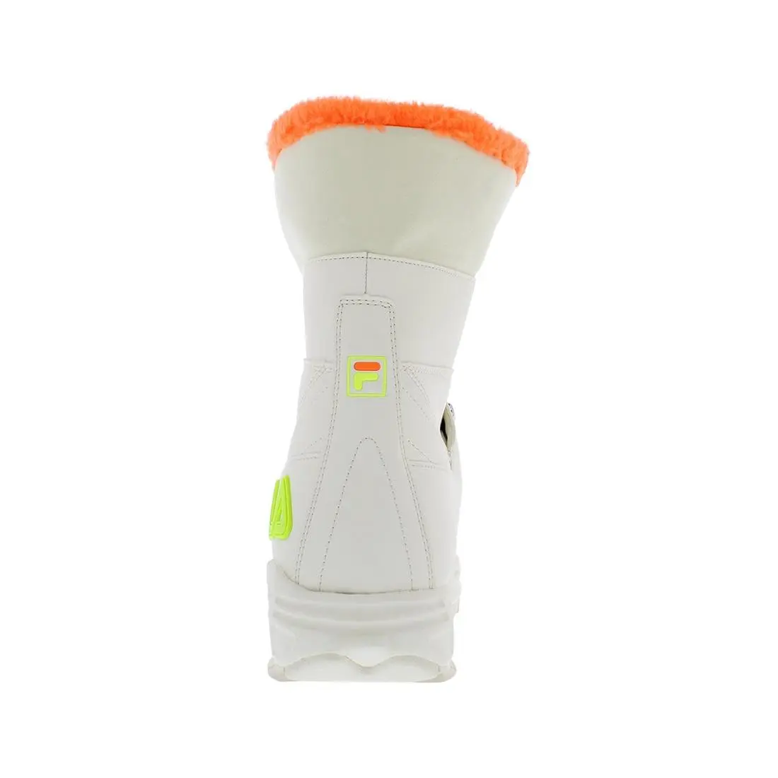 Fila shoes - Gardenia/Orange/Safety Yellow, Main: White 7