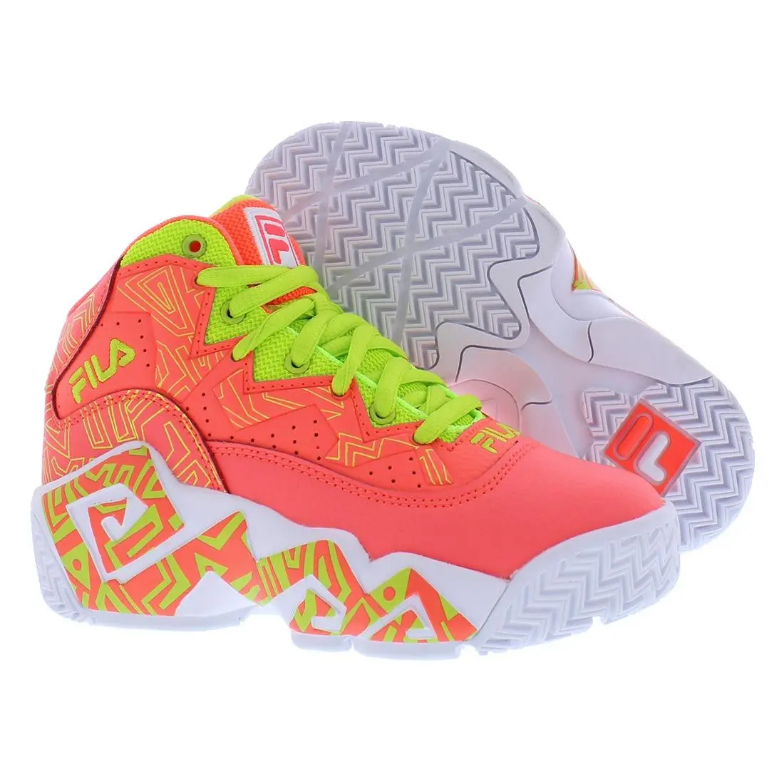 Fila shoes - 3BM01731665 - 3BM01731665 - Pink/Lime, Main: Pink 4