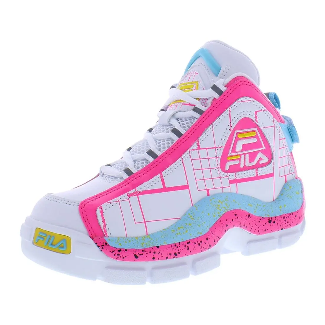 Fila shoes - 3BM01741149 - 3BM01741149 - White/Pink/Blue, Main: White 0