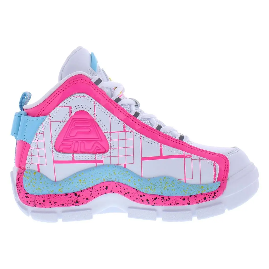 Fila shoes - 3BM01741149 - 3BM01741149 - White/Pink/Blue, Main: White 1