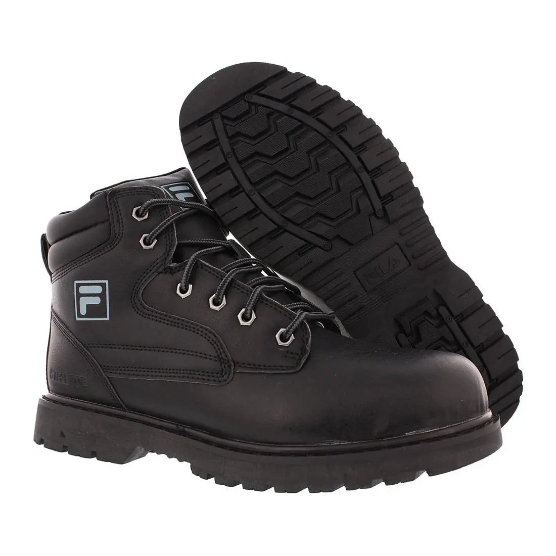 Fila shoes - Black/Black/Metallic Silver, Main: Black 4