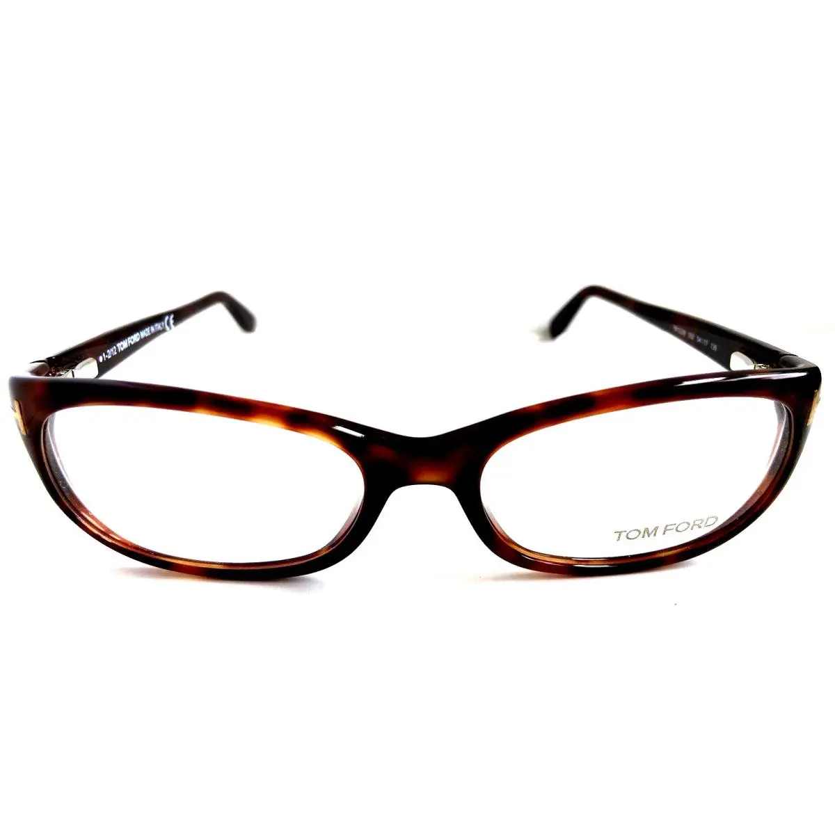 Tom Ford TF FT 5229 052 Tortoise 54mm Italy Rx-able Women`s Eyeglasses Frame