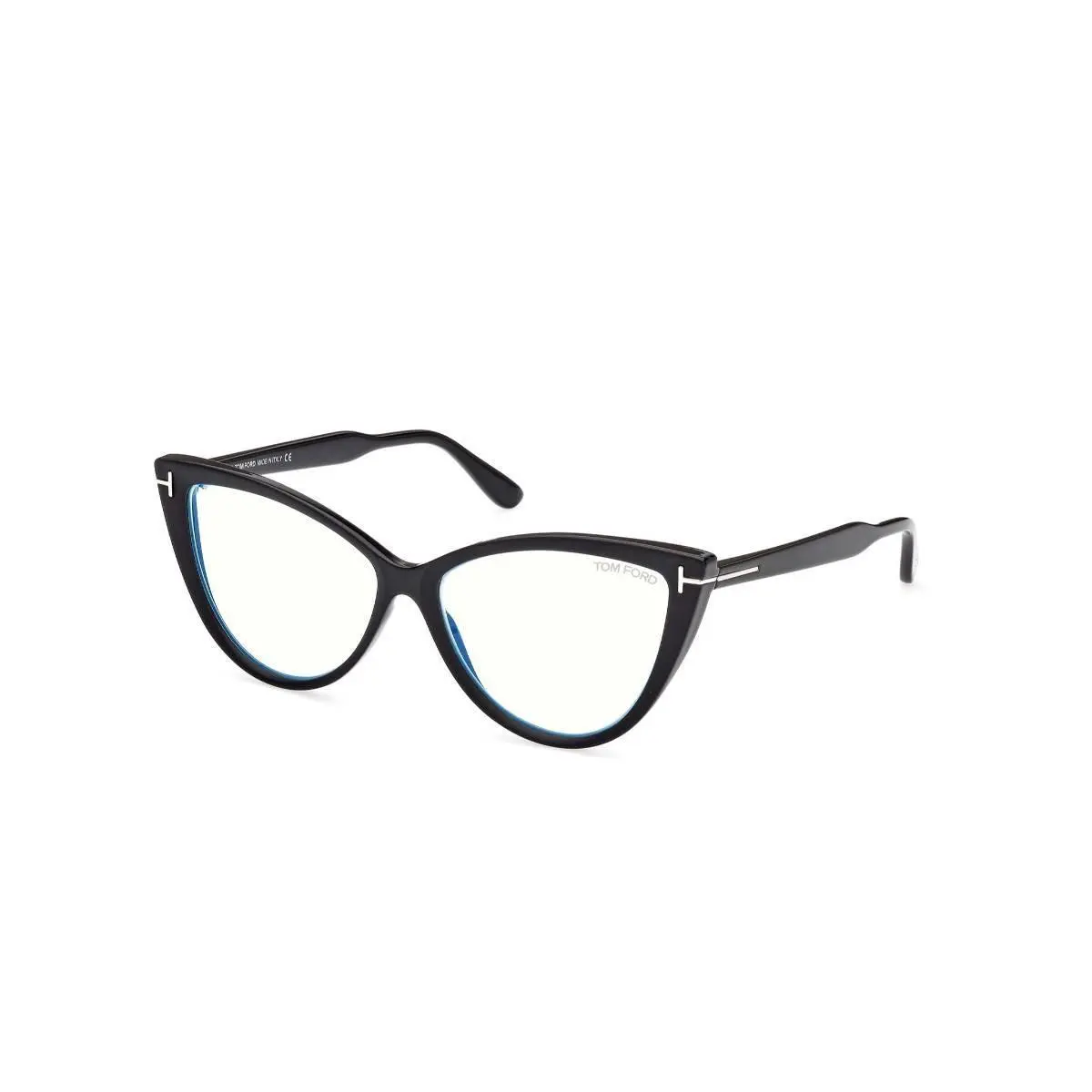 Tom Ford FT5843-B 005 Black Blue Light Block Lens Eyeglasses