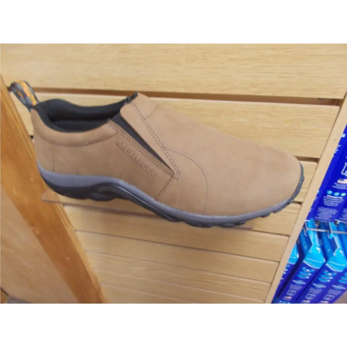 Merrell Men`s Moab Jungle Moc Nubuck J60831Z Leather Brown Medium Width