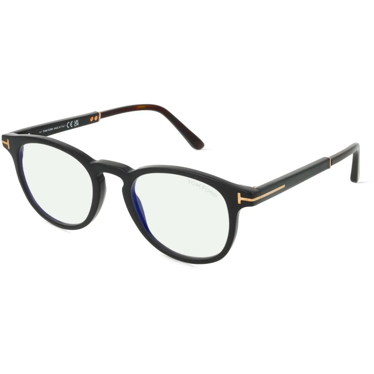Tom Ford FT5891-B 005 Black Blue Light Block Lens Eyeglasses