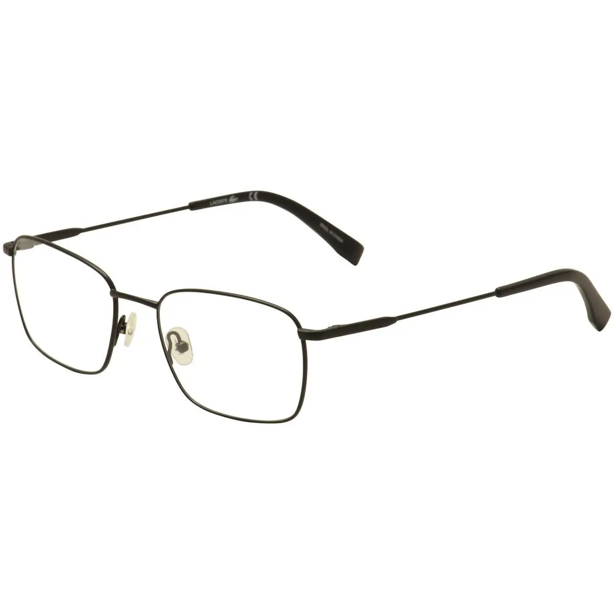 Men`s Eyeglasses L2230 2230 001 Shiny/matte Black Rim Optical Frame 54mm by Lacoste
