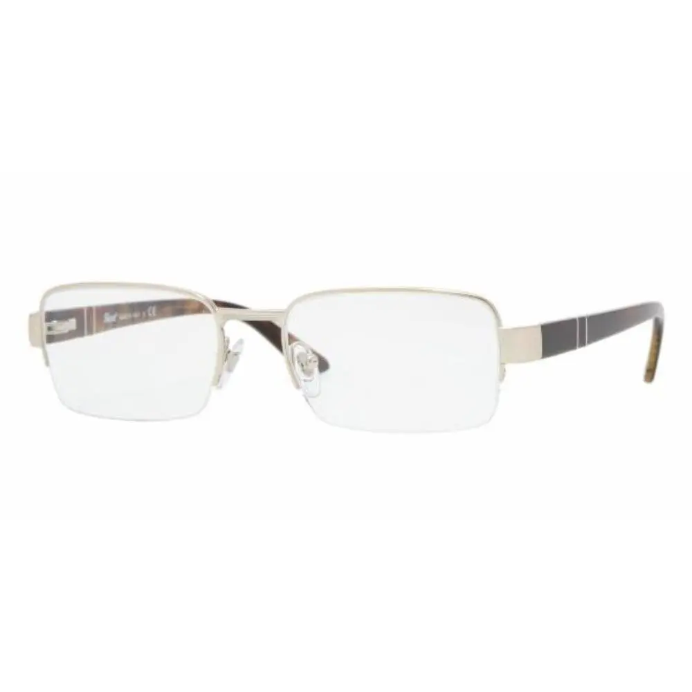 Persol PO2351V 905 54mm Eyeglasses Dark Havana Pale Gold / Clear Demo Lens