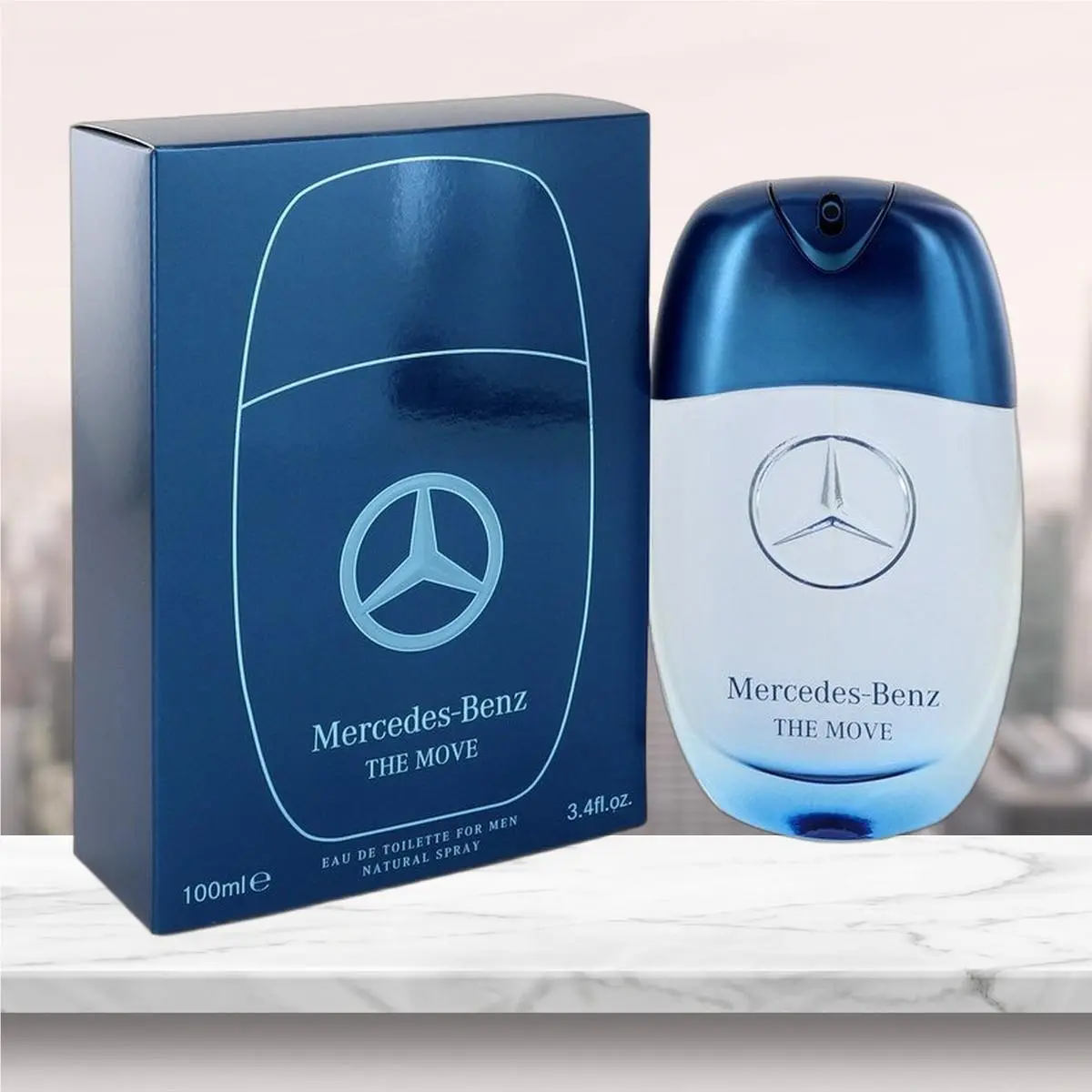 Mercedes Benz The Move Eau De Toilette Spray By Mercedes Benz - 3.4 oz