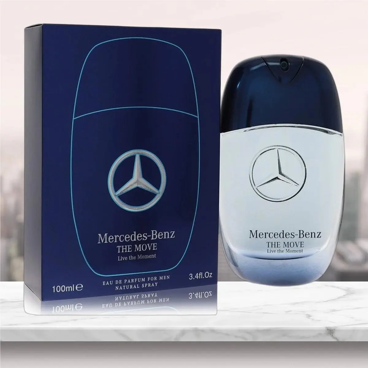 Mercedes Benz The Move Live The Moment Eau De Parfum Spray By Mercedes Benz - 3