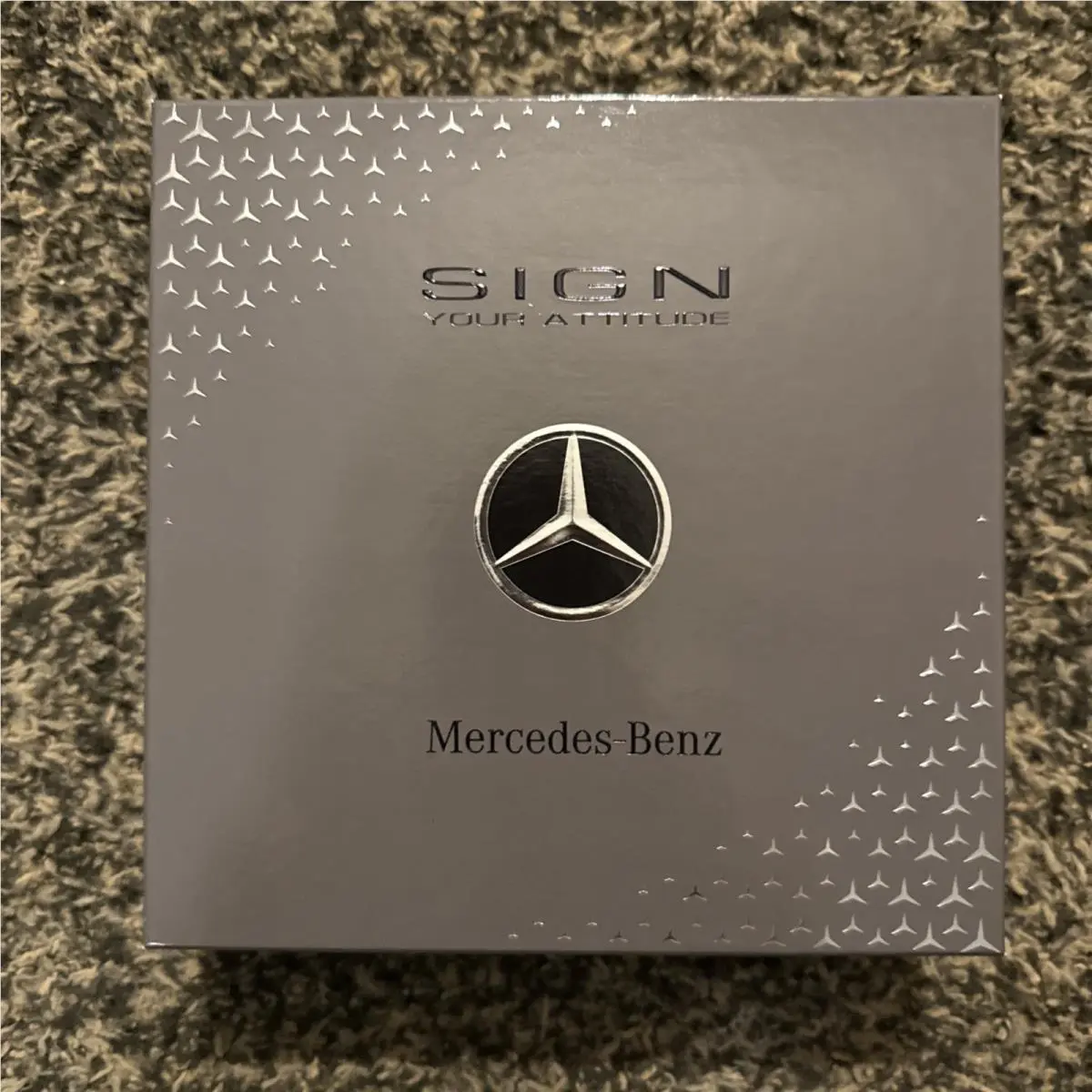 Mercedes Benz Sign Your Attitude Eau Toilette 3.4 oz Gift Set