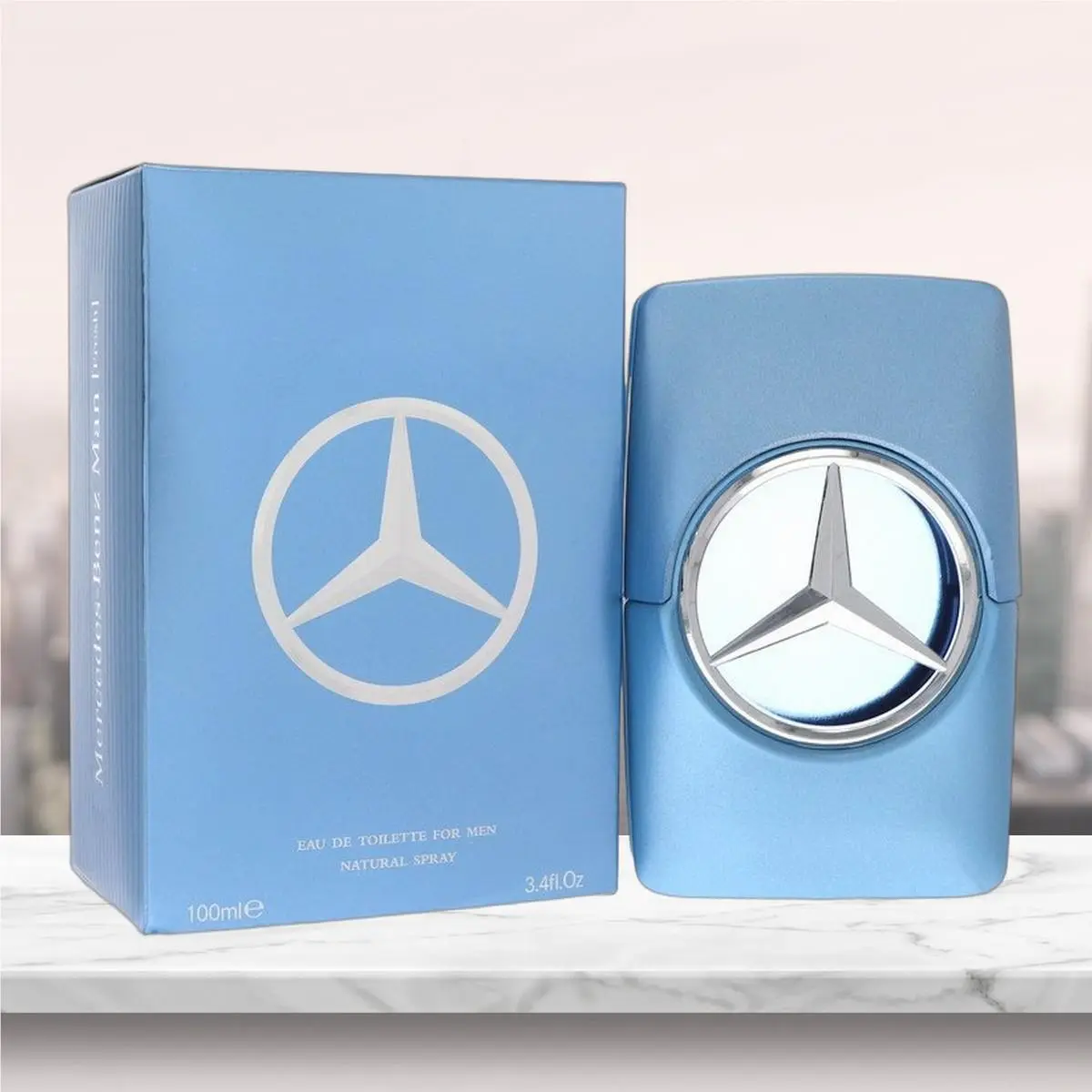 Mercedes Benz Man Fresh Eau De Toilette Spray By Mercedes Benz - 3.4 oz