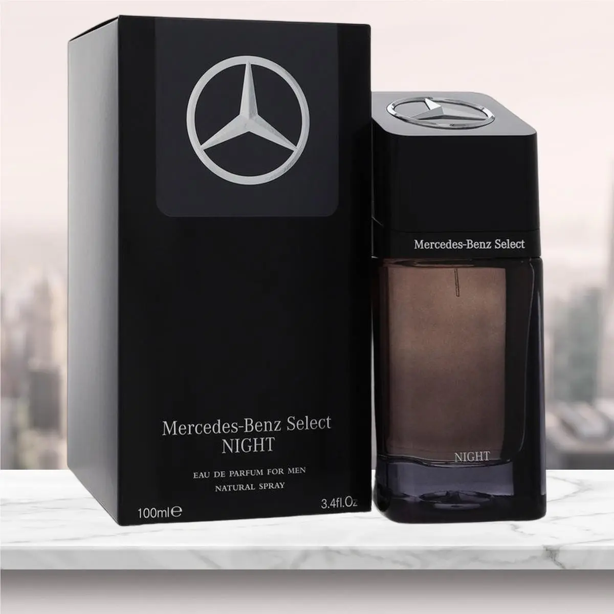 Mercedes Benz Select Night Eau De Parfum Spray By Mercedes Benz - 3.4 oz