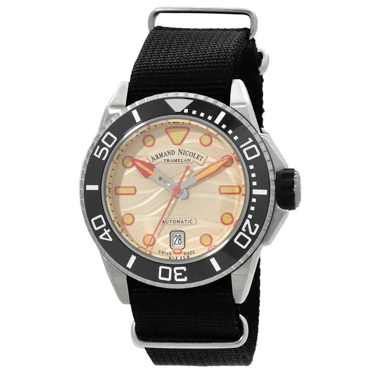Jsh Automatic Men`s Watch A481PGN-KO-BN22481AANN by Armand Nicolet