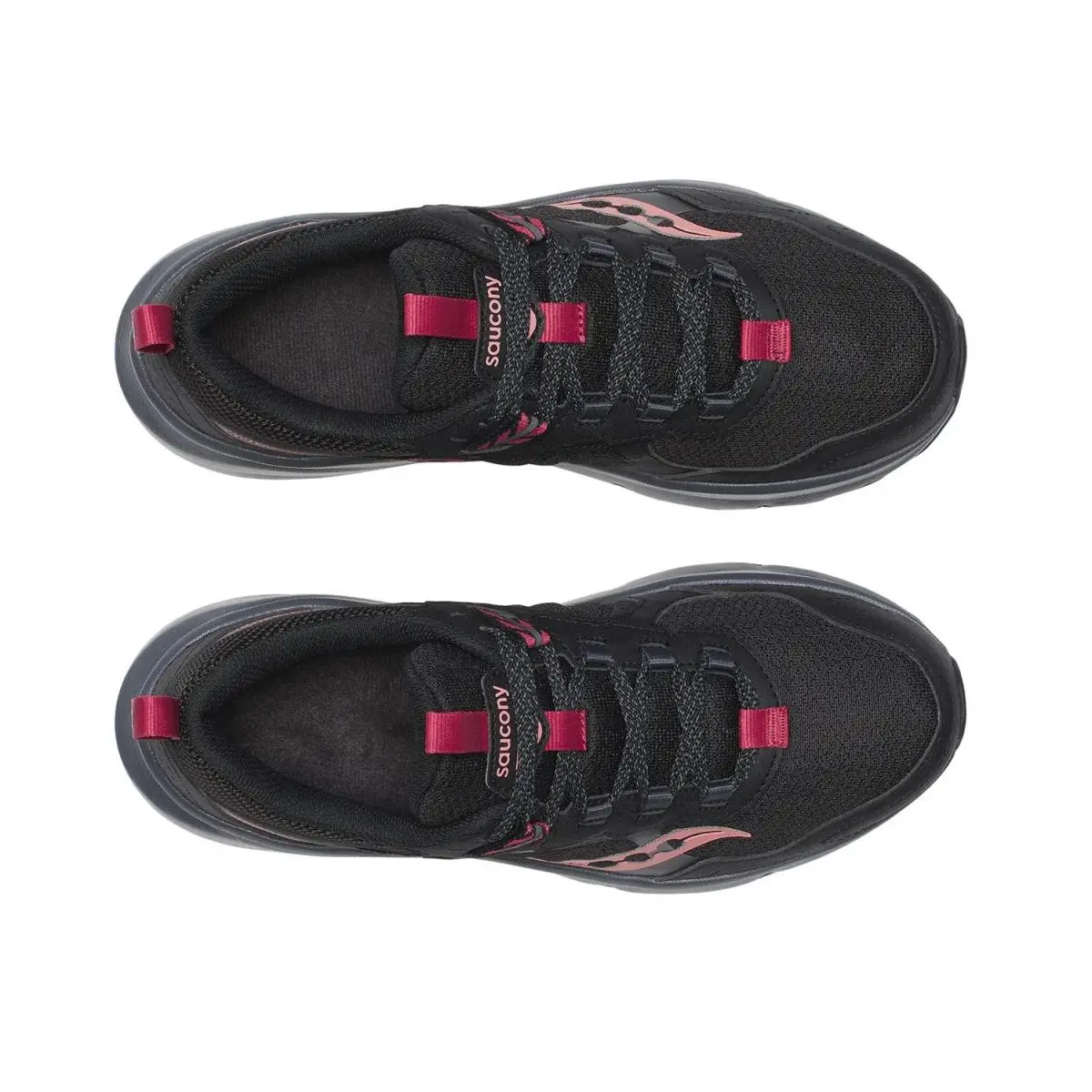 Saucony shoes - Black/Red 9