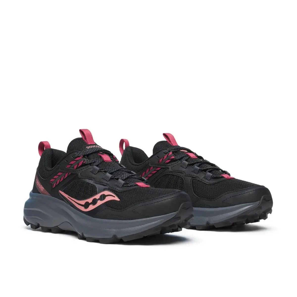 Saucony shoes - Black/Red 6
