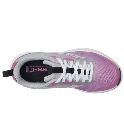 Saucony shoes - Grey/Berry 7