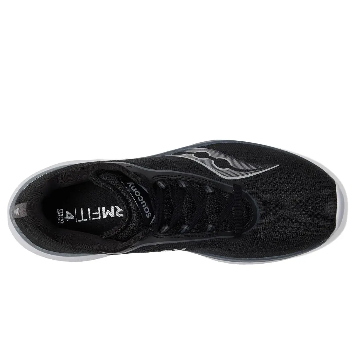 Saucony shoes - Black/White 6