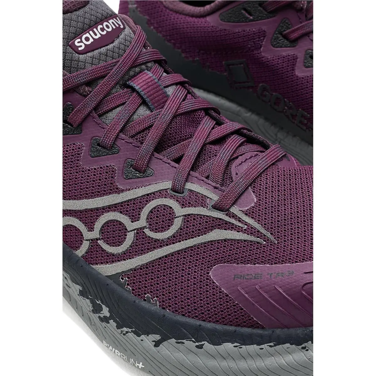 Saucony shoes - Eggplant/Ebony 11