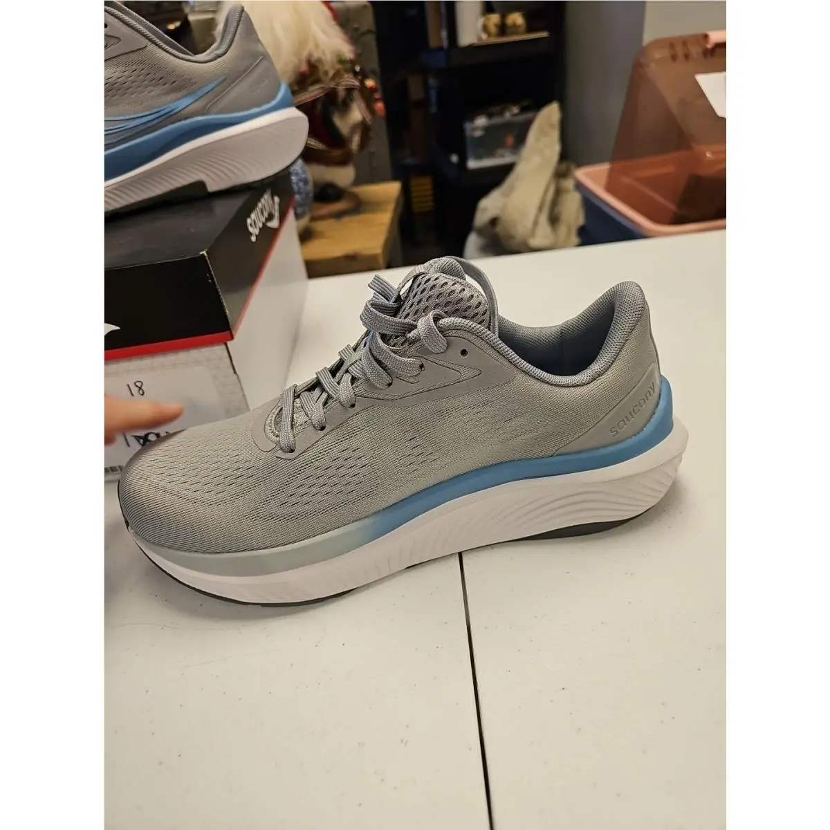 Saucony shoes - echelon 10 - echelon - S11046-104 - Gray 1