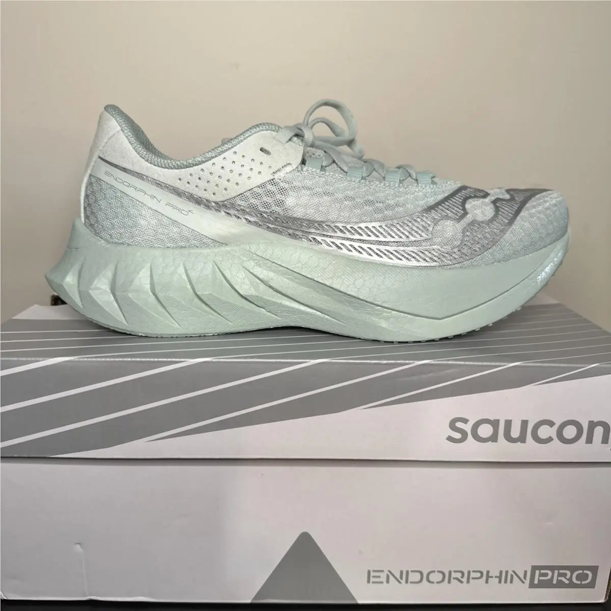 Saucony shoes - Endorphin Pro 4 - Endorphin Pro - Mist (UPC: 195021139263) 1