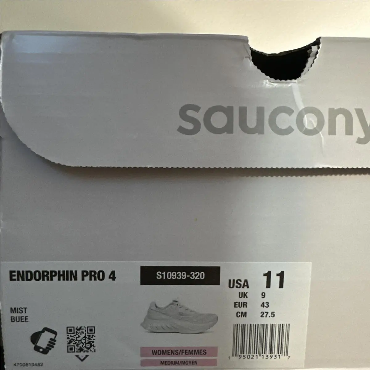 Saucony shoes - Endorphin Pro 4 - Endorphin Pro - Mist (UPC: 195021139263) 7