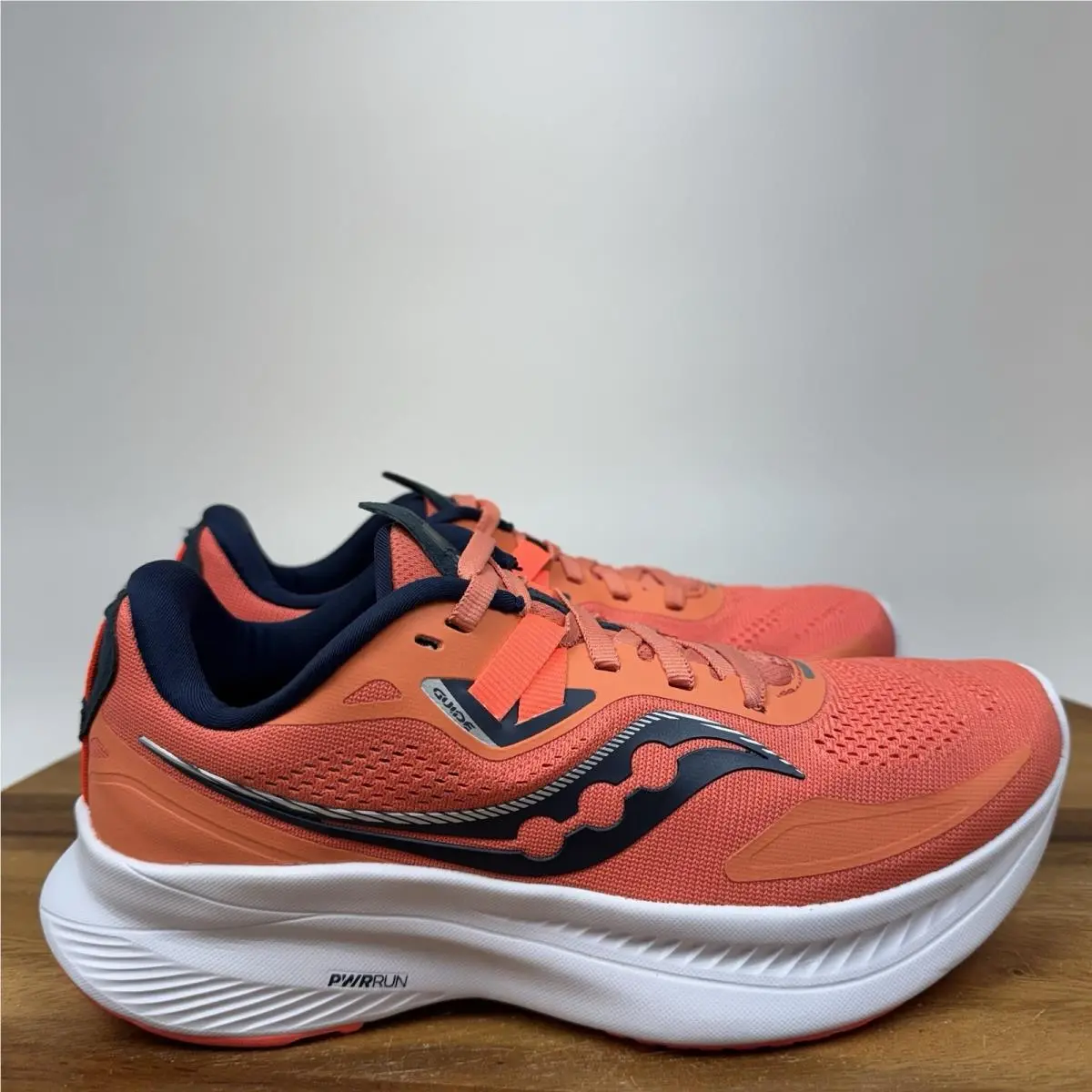 Womens Saucony Guide 15 Sunstone Athletic Running Sneakers Shoes Size 6 M