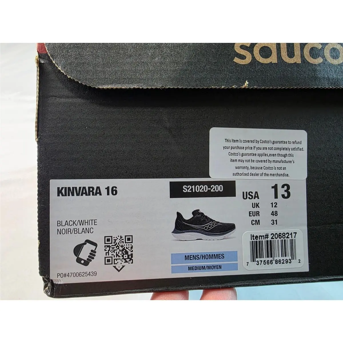 Saucony shoes - Saucony Kinvara 16 - Kinvara - Black 1