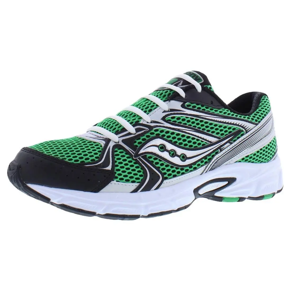 Saucony shoes - Saucony Grid Ride Millenium - Grid Ride Millenium - S70812-64 - White, Main: Green (UPC: 195021399001) 0