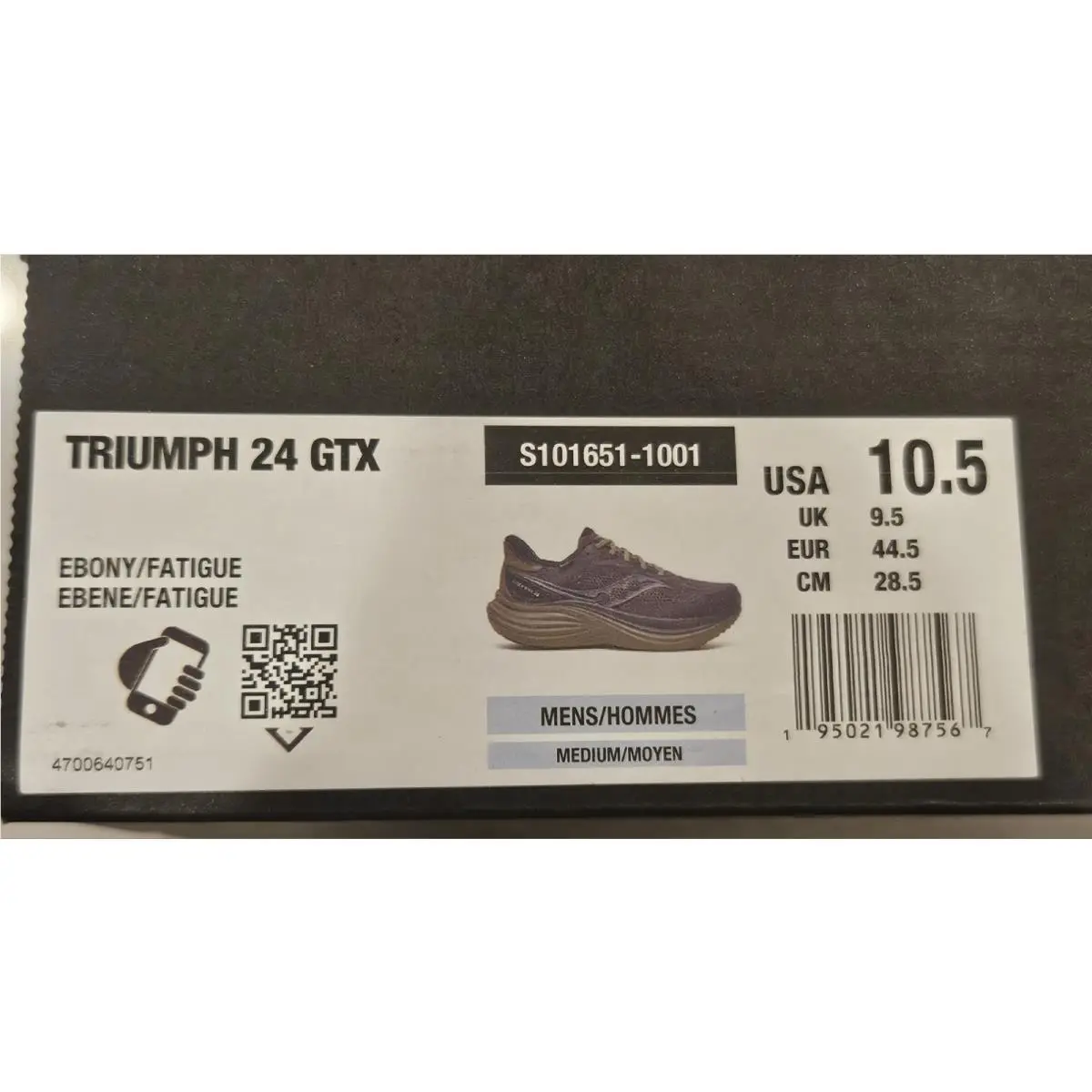 Saucony shoes - Triumph 24 Gtx - Triumph Gtx - S1016511003 - Blue 1