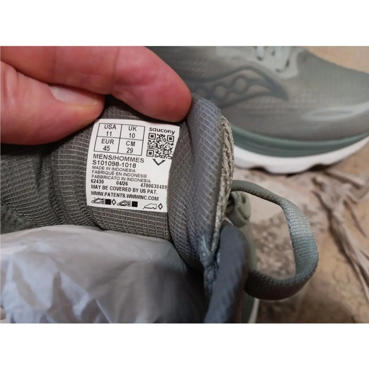 Saucony shoes - Saucony Hurricane - Hurricane - s101098-1018 - Gray 11