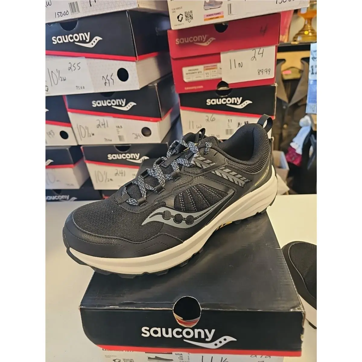 Saucony shoes - Saucony Excursion TR17 GTX Rye - S20959-100 - Black 0