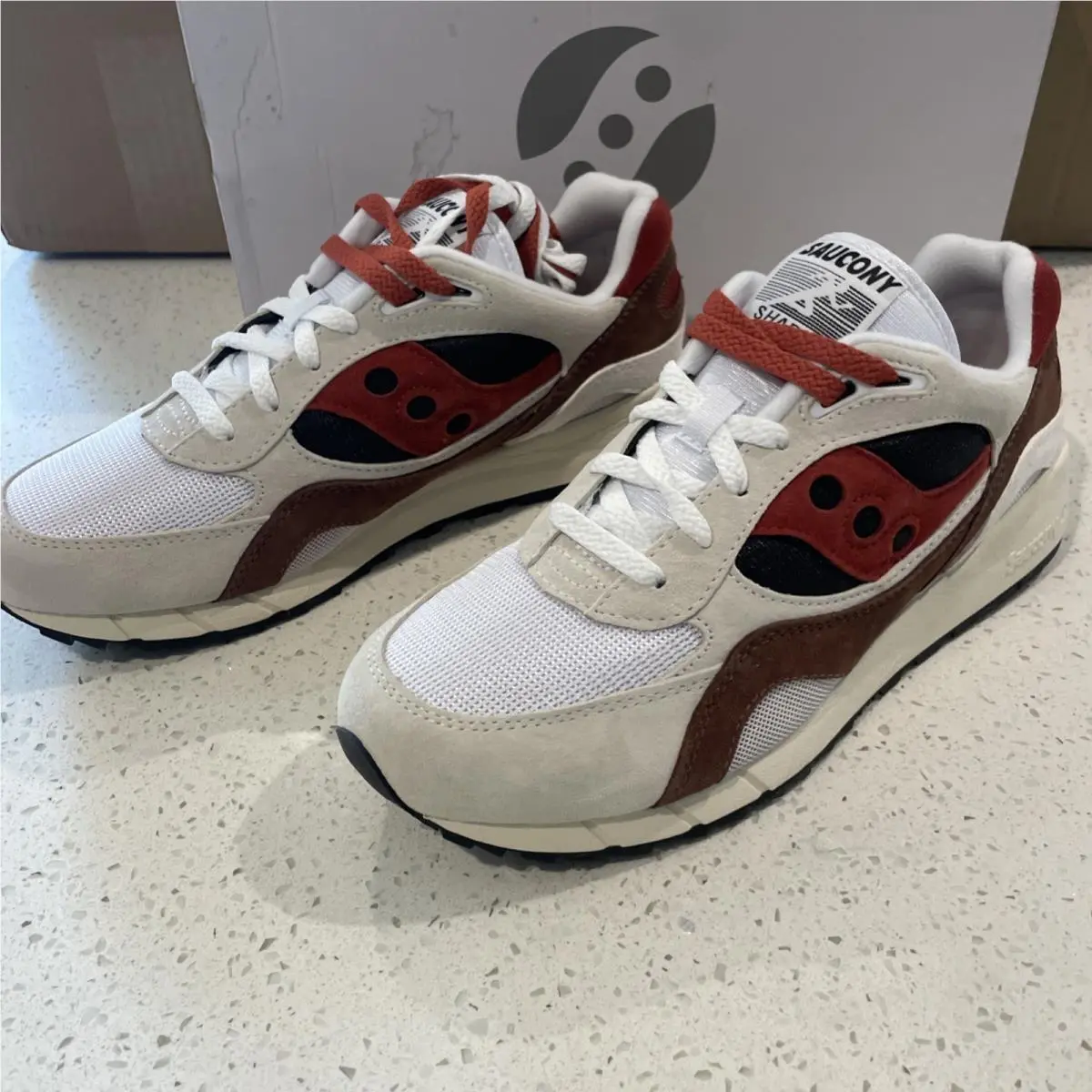 Saucony shoes - Saucony Shadow 6000 - Shadow - S70441-51 - Brown, Manufacturer: Brown/Black 1