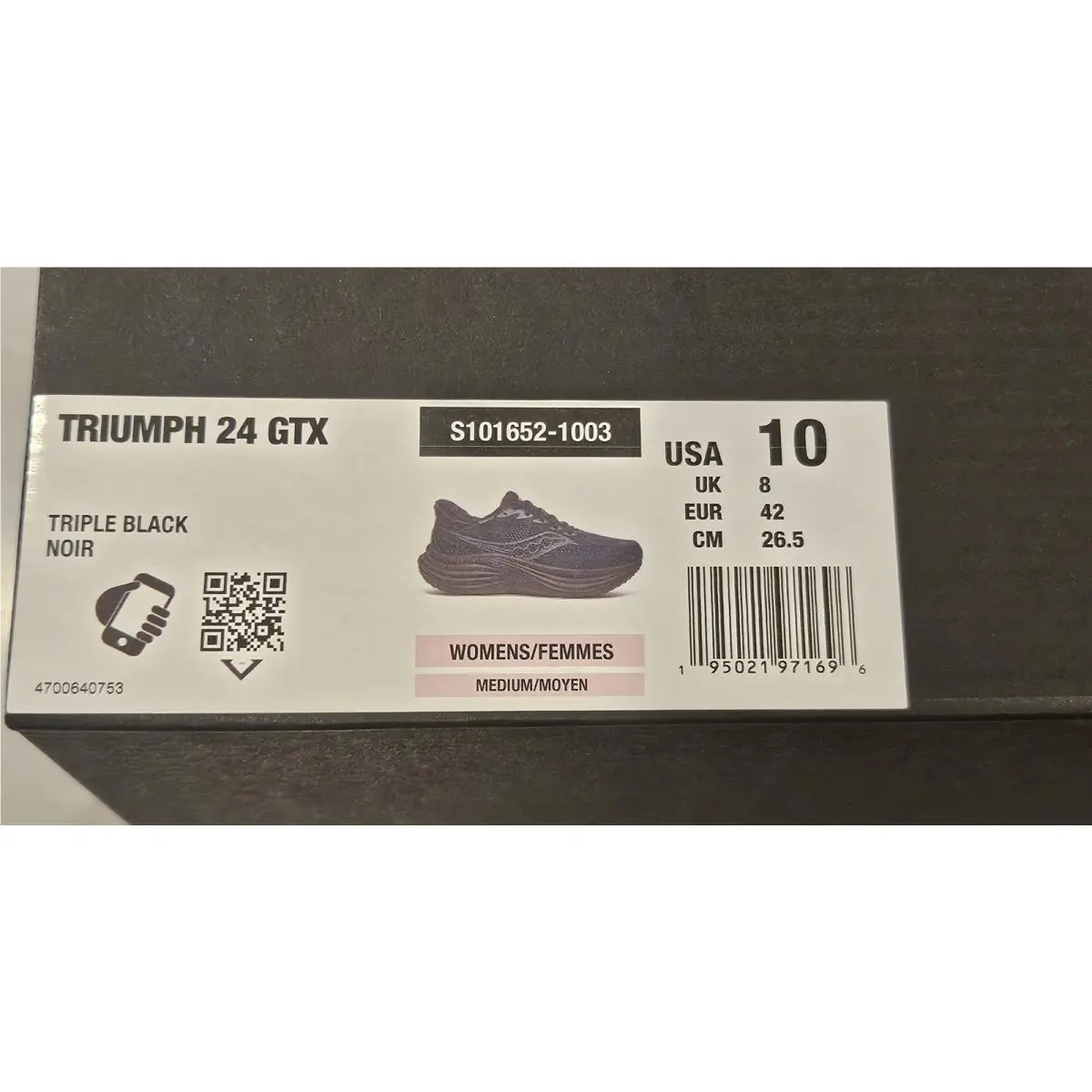Saucony shoes - Saucony Triumph 24 - Triumph - Black 1