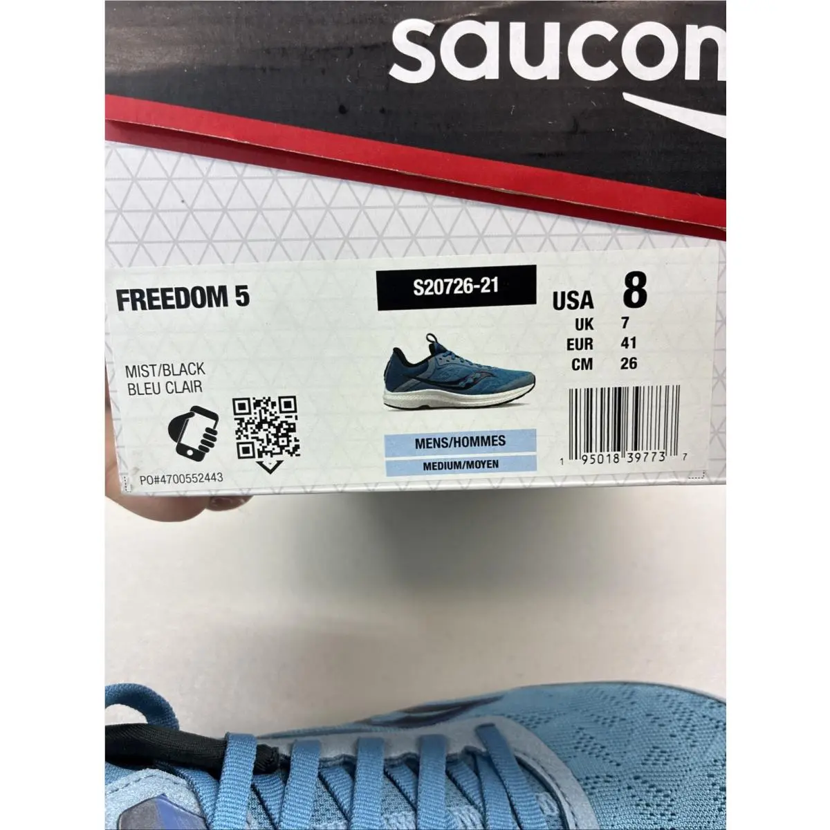Saucony shoes - Saucony Freedom 5 - Freedom - S20726-21 - Blue 4