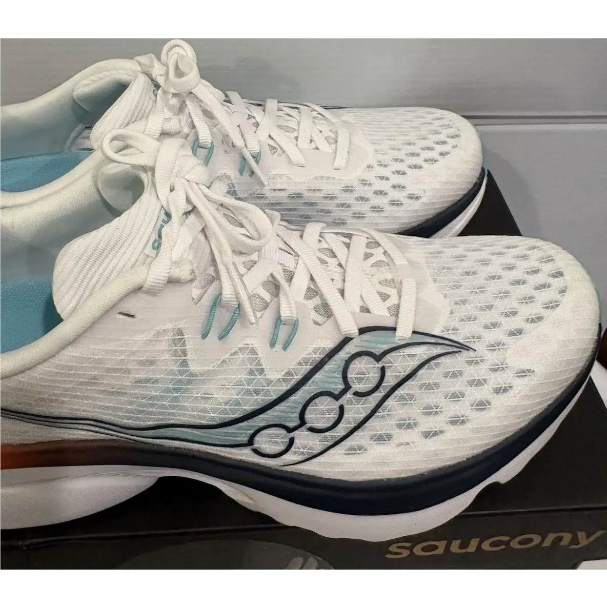 Saucony shoes - Saucony Kinvara - Kinvara - S11020-172 - White/Navy 5