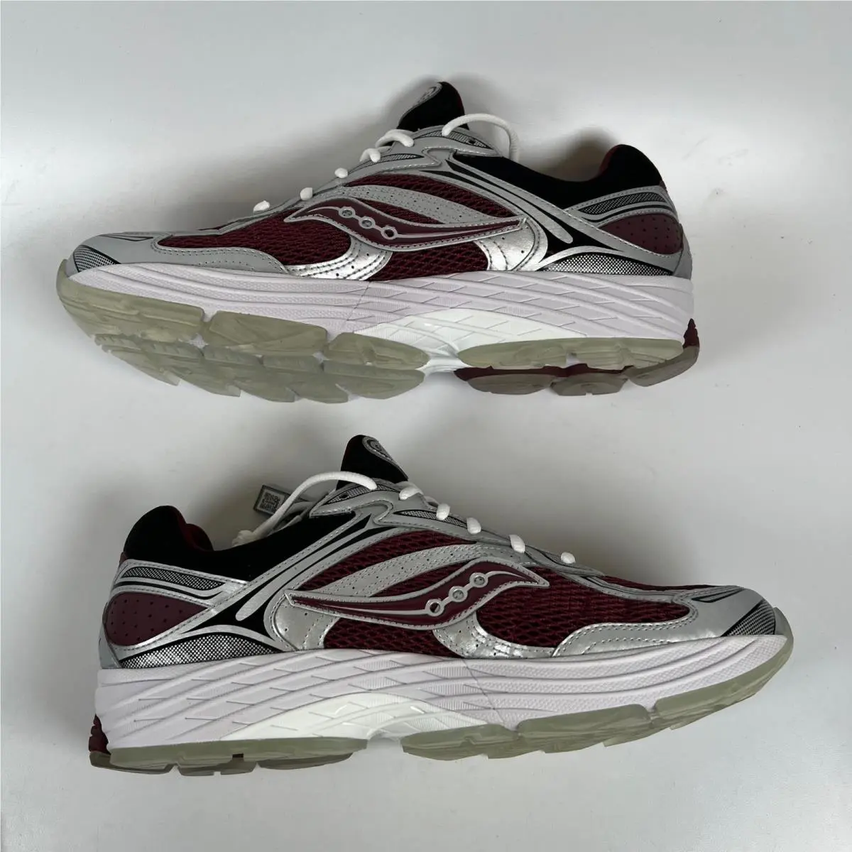 Saucony shoes - ProGrid Omni 9 Maroon Black Silver S70900-3 - Red 1