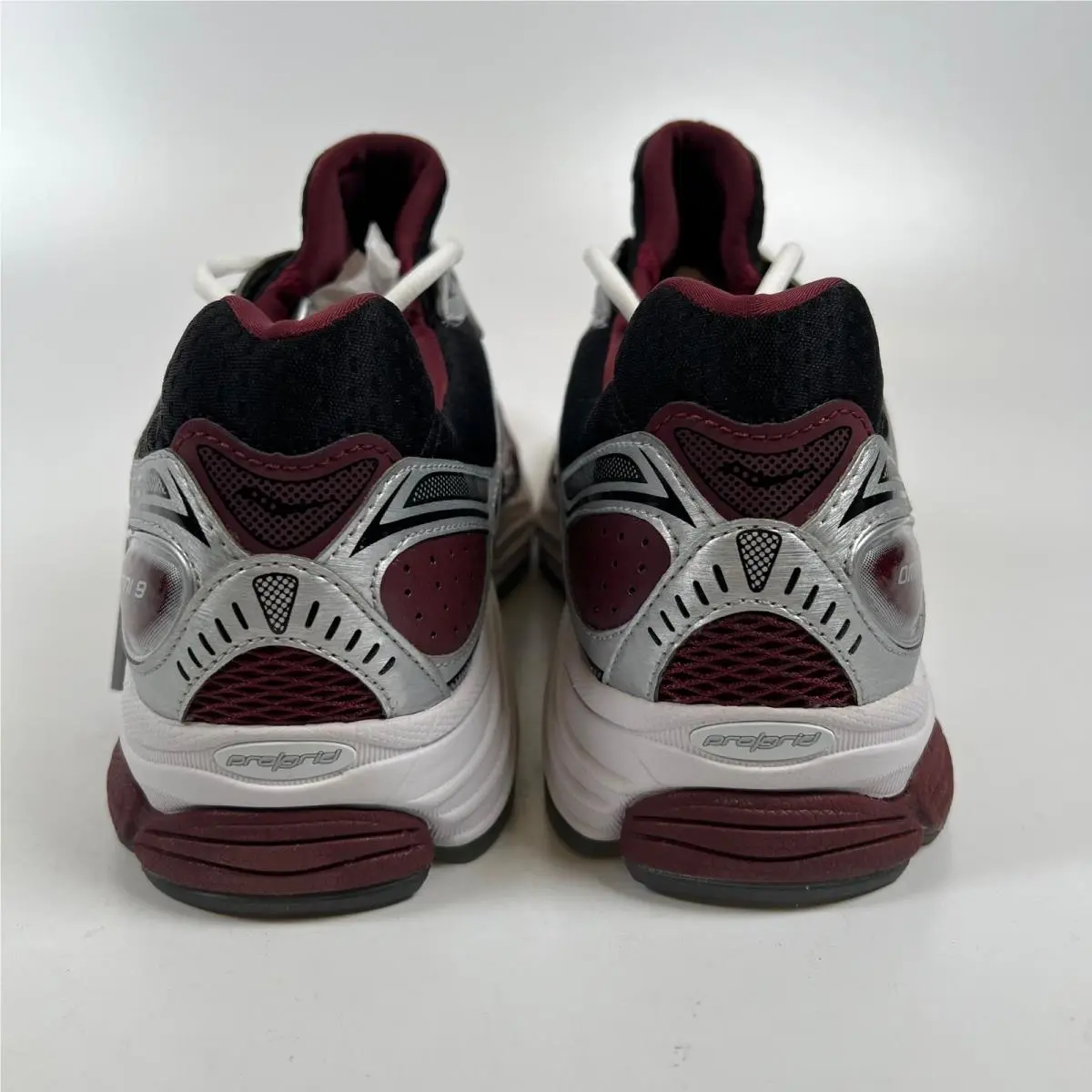 Saucony shoes - ProGrid Omni 9 Maroon Black Silver S70900-3 - Red 3