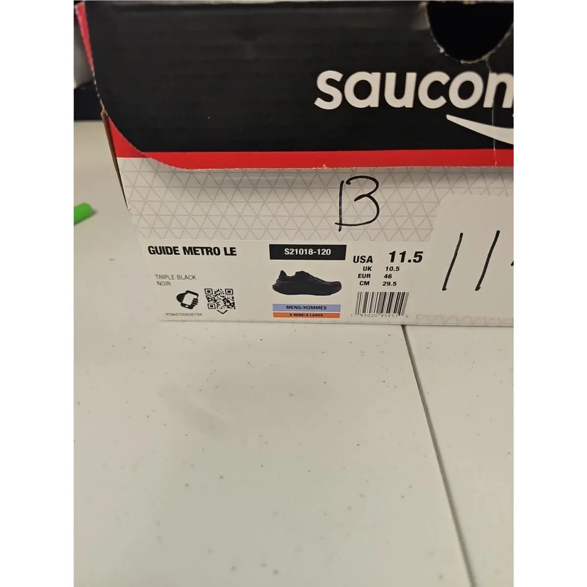 Saucony shoes - S21018-120 EXTRA WIDE - EXTRA WIDE - S21018 - Black 5