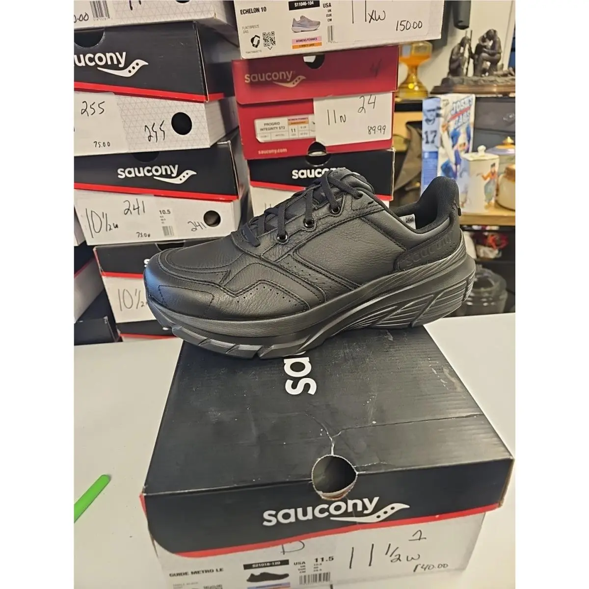 Saucony shoes - S21018-120 EXTRA WIDE - EXTRA WIDE - S21018 - Black 6