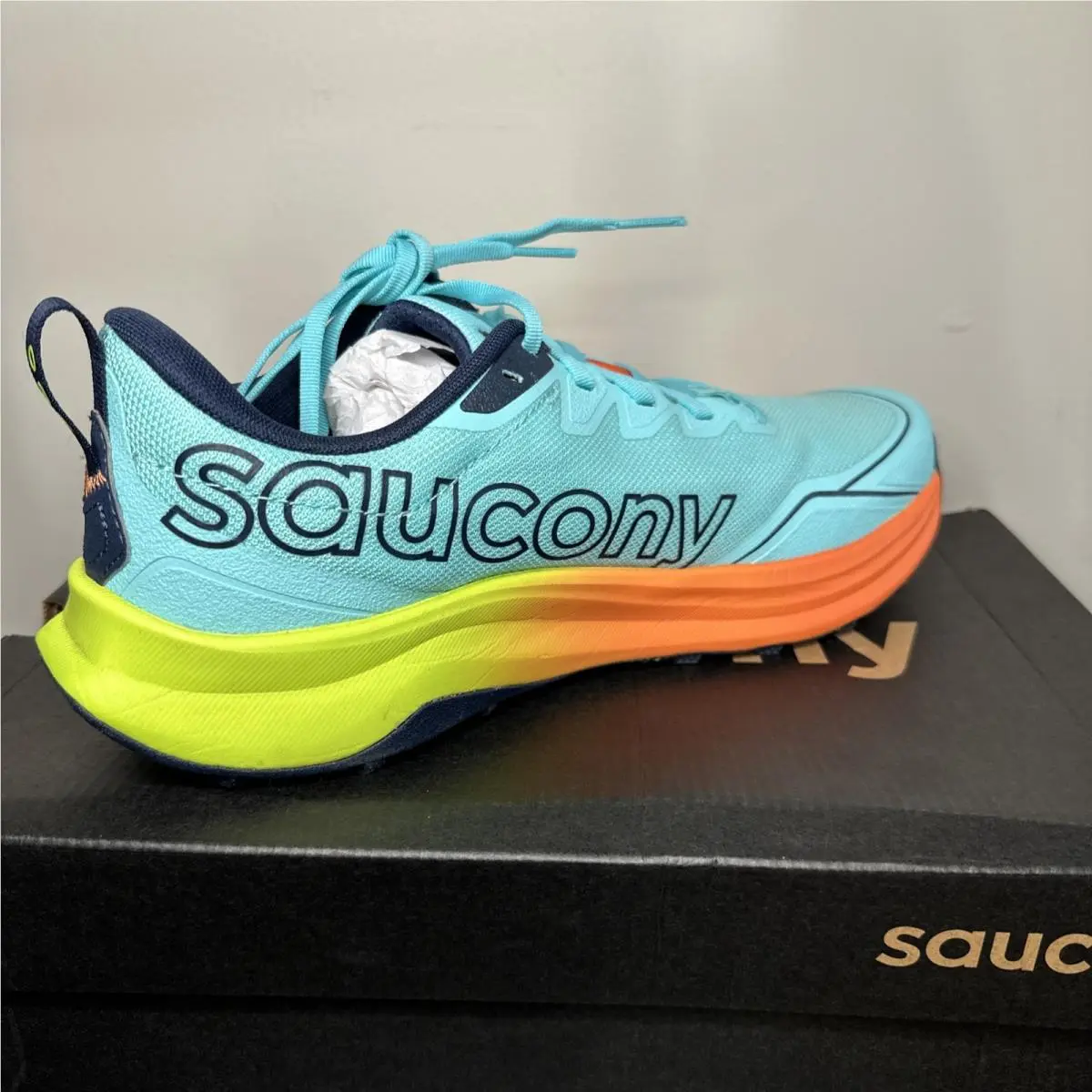 Saucony shoes - Saucony Peregrine 16 - Peregrine - Spash/Citron/Blue Clair 1