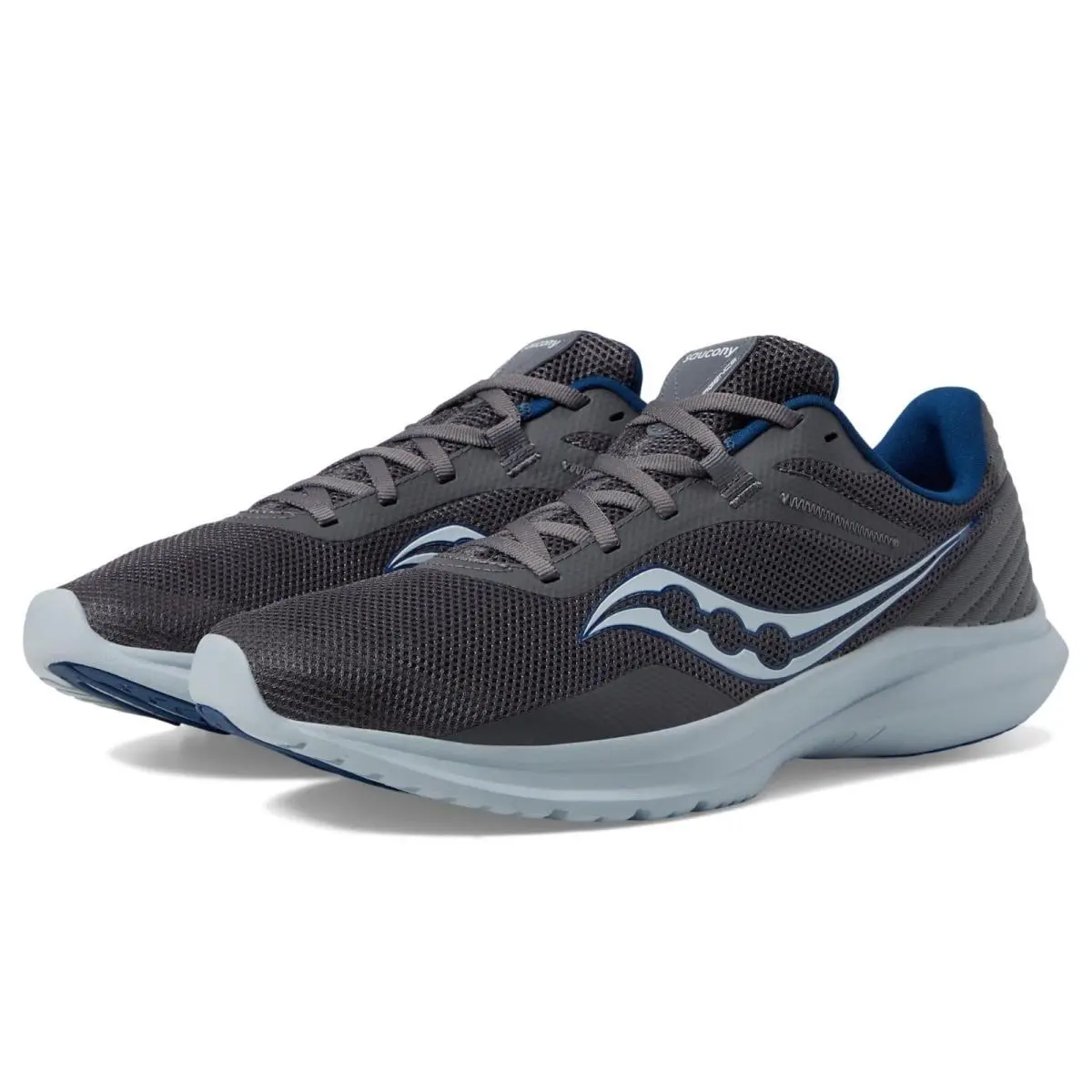 Saucony Convergence Lightweight Men`s Running Shoes Dark Grey Size 10 M