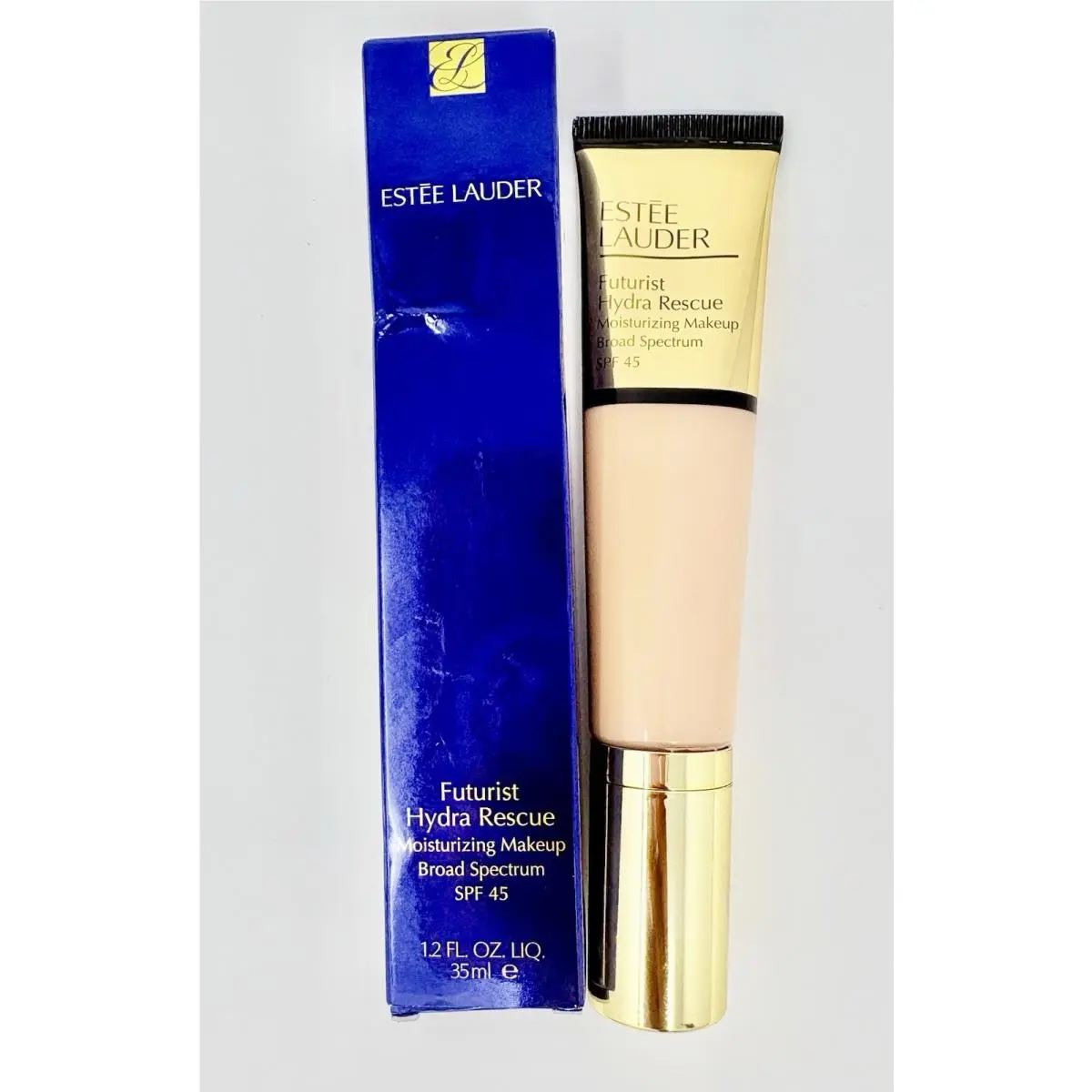 Estée Lauder Futurist Hydra Rescue Moisturizing Spf 45 1C1 Cool Bone 1.2oz