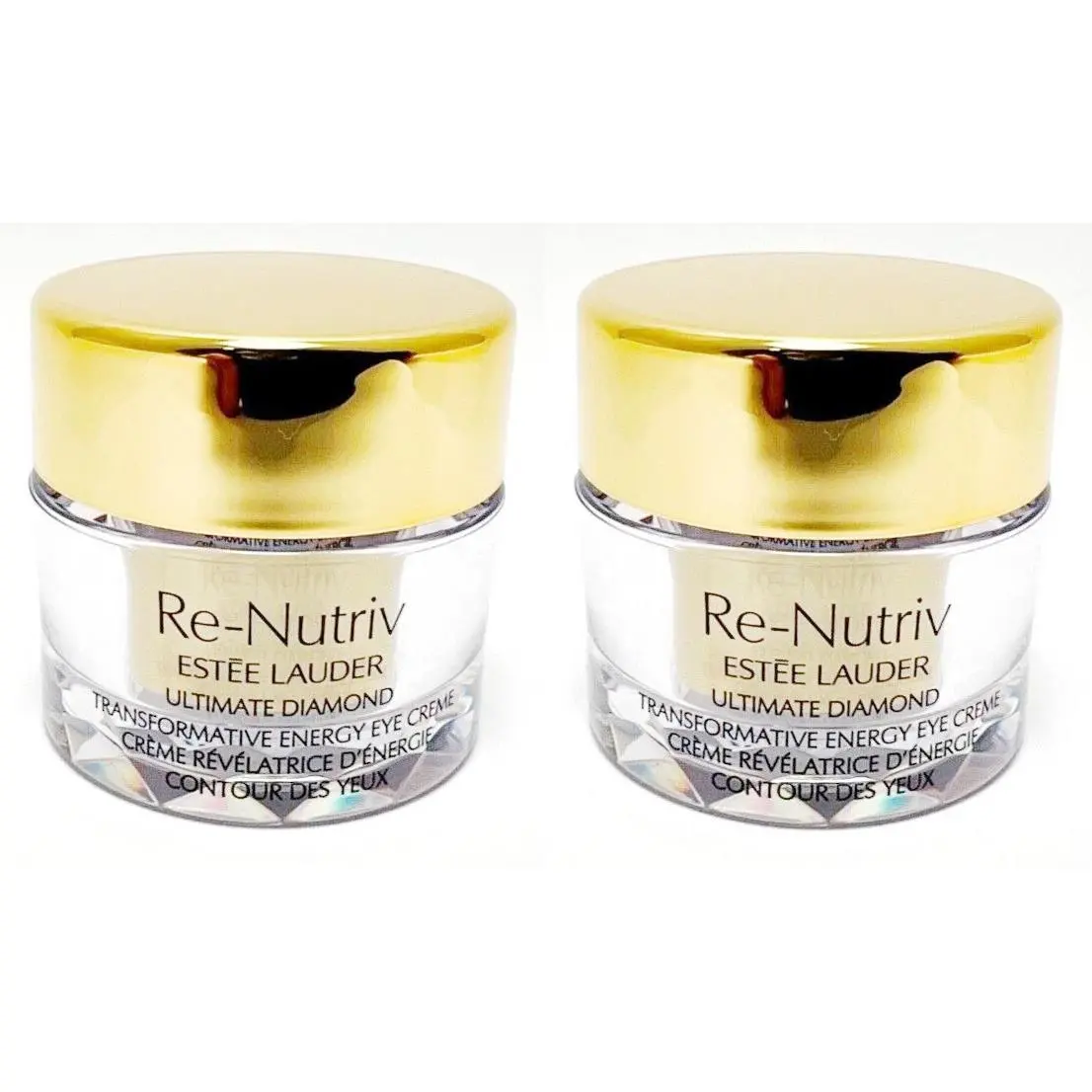 2 Estee Lauder Re-nutriv Ultimate Diamond Transformative Energy Eye Creme 0.17oz by Estée Lauder