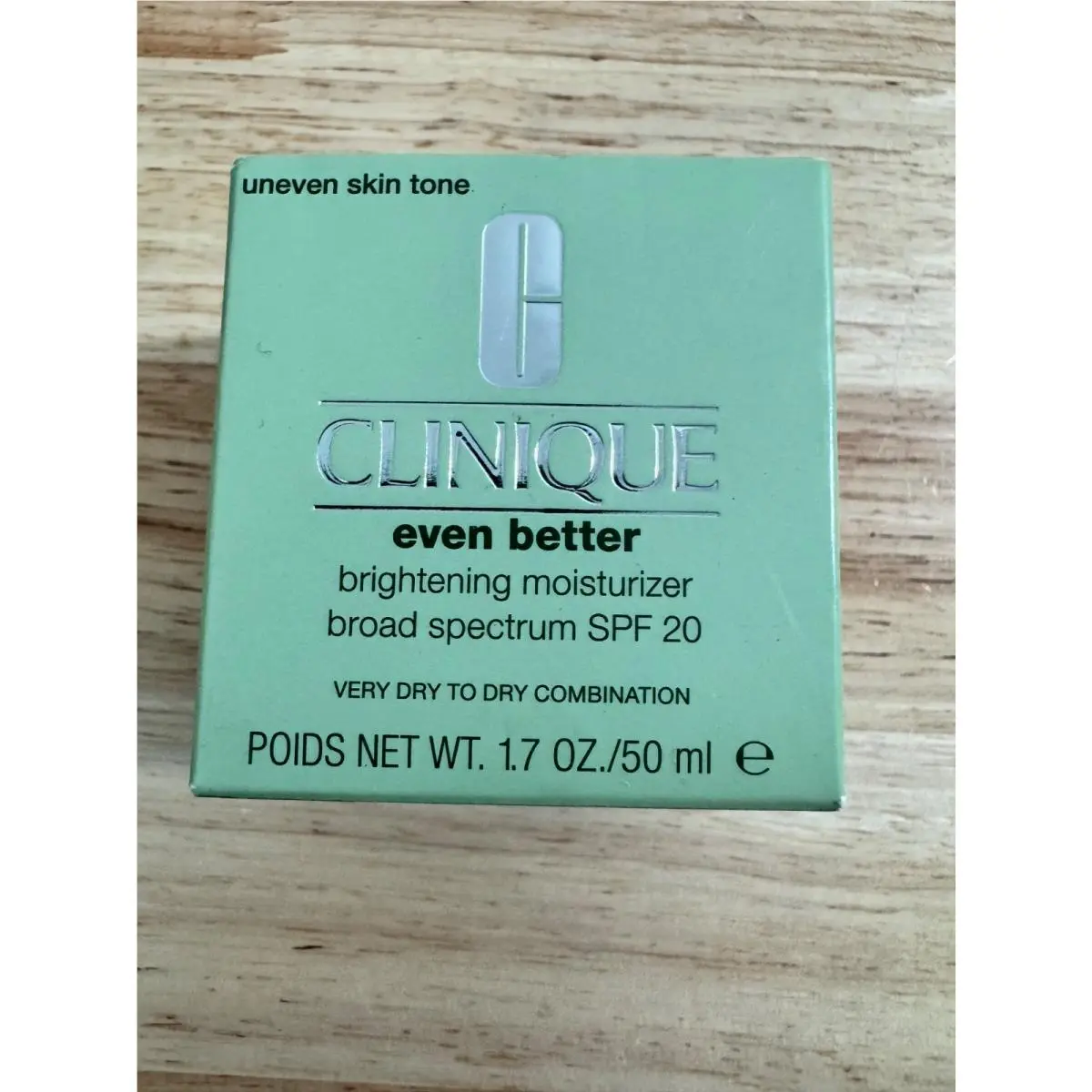 Clinique Even Better Brightening Moisturizer Broad Spectrum Spf 20 1.7 oz 50 mL