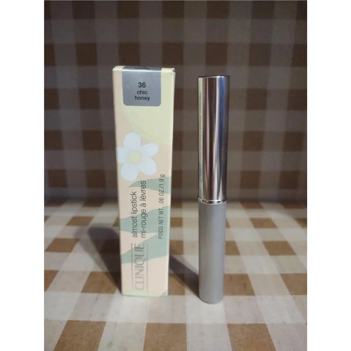 Clinique Almost Lipstick 36 Chic Honey .06 Oz. Rare
