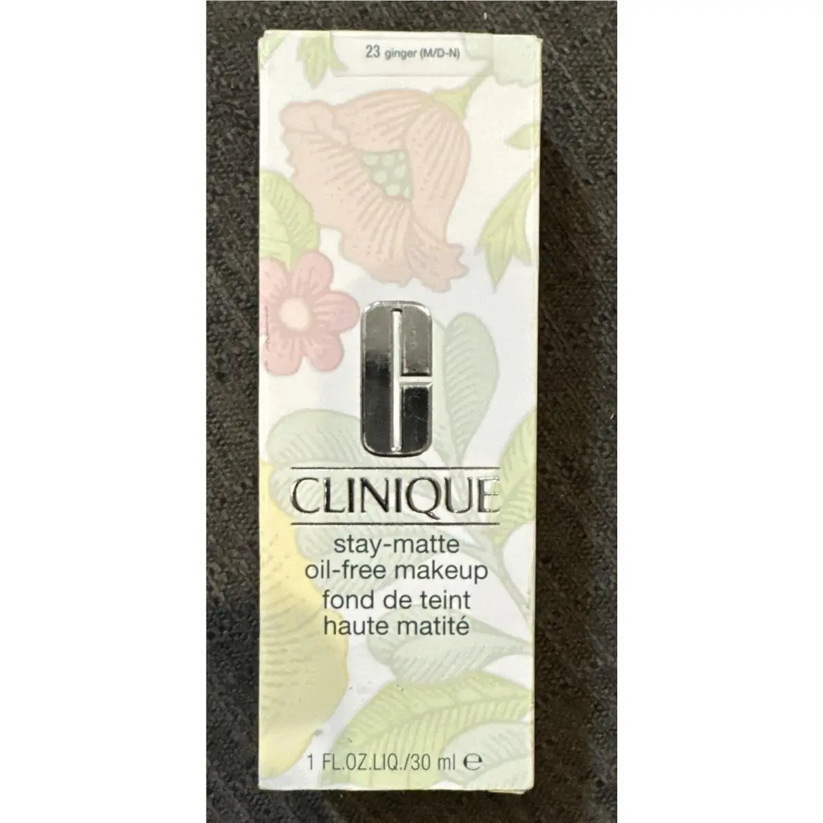Htf Clinique Stay-matte Oil-free Makeup Foundation 23 Ginger 30ml/1oz