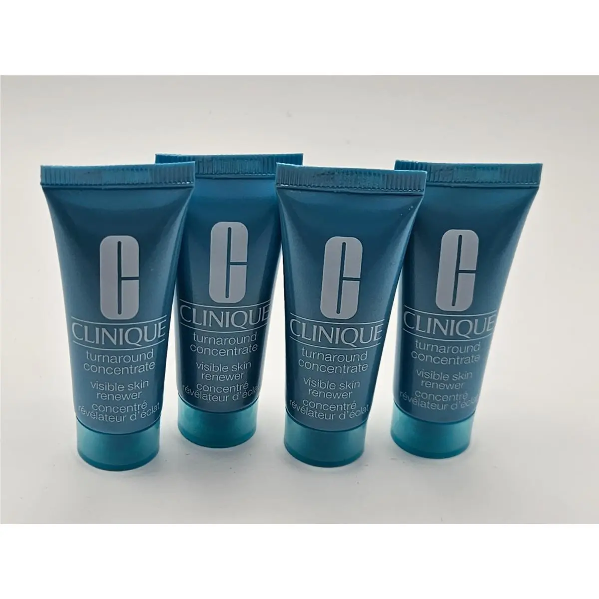 4  Turnaround Concentrate Visible Skin Renewer Deluxe Travel Size 0.5 Oz by Clinique