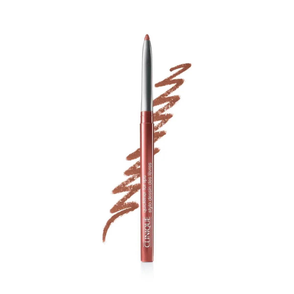Clinique Long Lasting Quickliner Lip Liner 1 Count Pack of 1 Intense Café