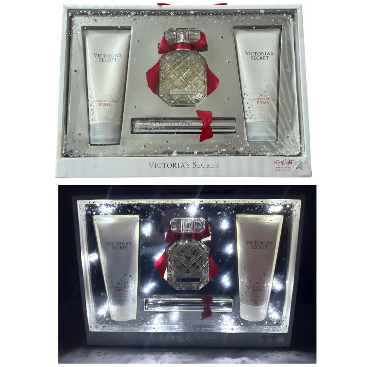 Victoria’s Secret Paris Eau De Parfum Edp Perfume Spray 1.7oz City Lights Set
